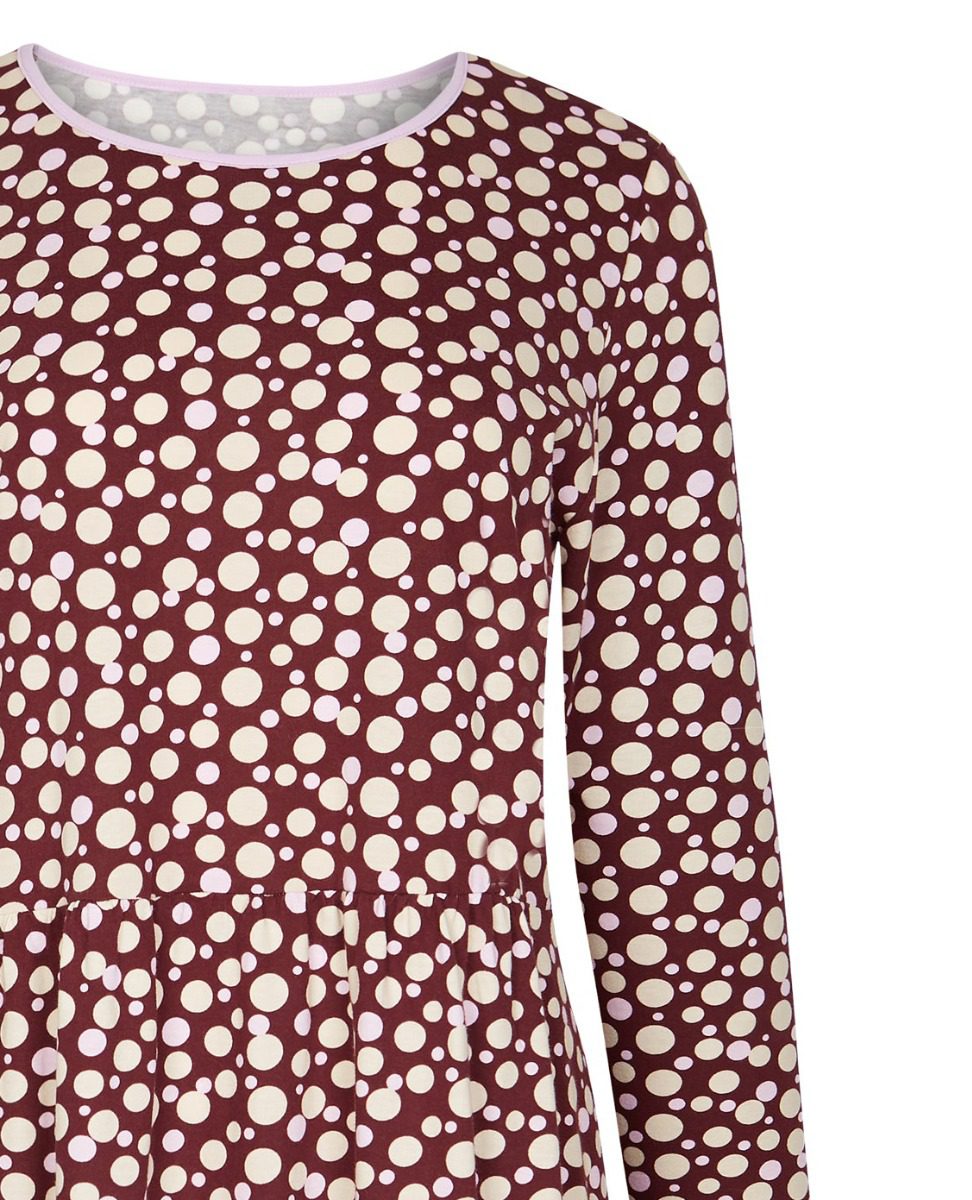 Cybèle Nachthemd ‘Elegant Dots’-2928 Cybèle Nachthemd 'Elegant Dots'-2928