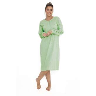 Cocodream Nachthemd 'Green Dots'