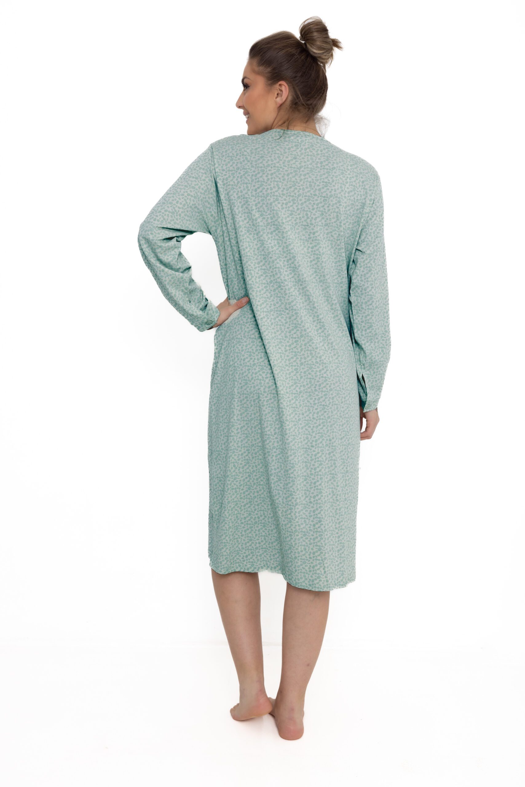 Alternative view of Cocodream Nachthemd 'Blue Dots'