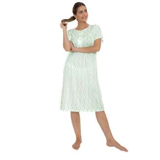 Cocodream Nachthemd 'Green Checked'