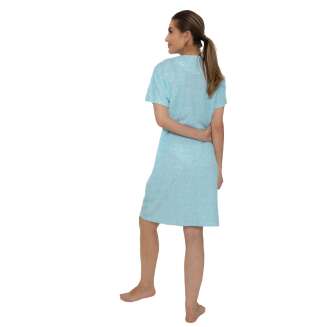 Alternative view of Cocodream Nachthemd 'Dendron Blue'