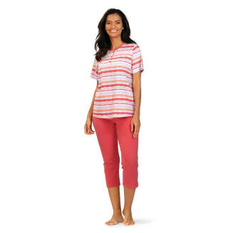 Comtessa Pyjama ‘Cool Pink Stripes’