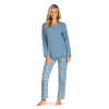 Comtessa Pyjama 'Like a Feather' - Blauw