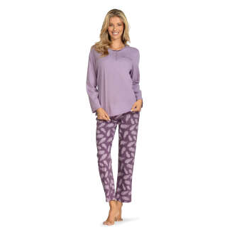 Comtessa Pyjama 'Like a Feather' - Paars