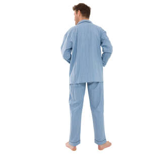 Alternative view of Outfitter Flannel Pyjama 'Chevron Blue'